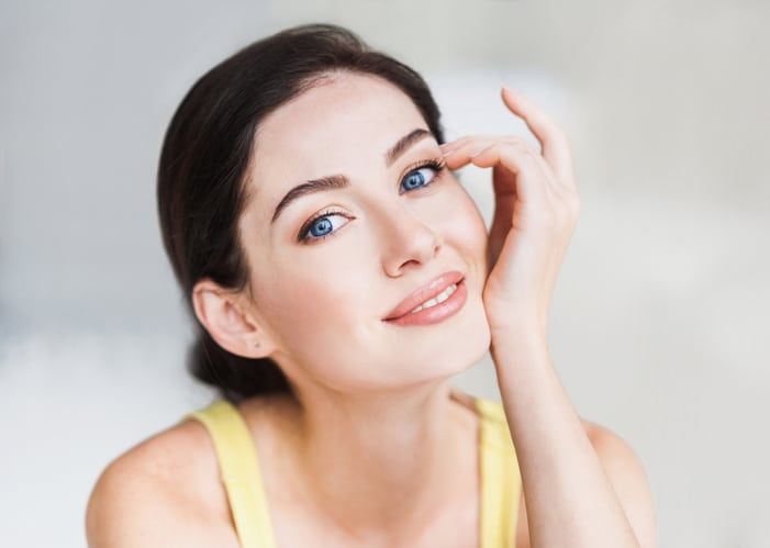 Close up portrait of beautiful women